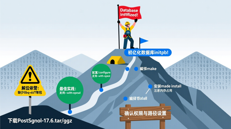 PostgreSQL 17.6 源码安装完整指南